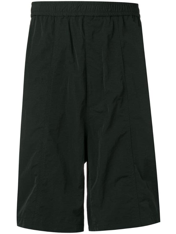Ami Paris Oversized Bermuda Shorts - Black