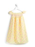Sunuva Blossom Smock Dress, Girl's, Size: 12 Yrs, Yellow/orange