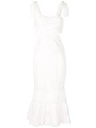 Alice Mccall 'a Foreign Affair' Midi Dress - White