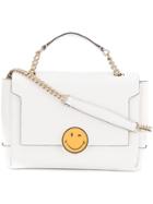 Anya Hindmarch Smiley Shoulder Bag - White