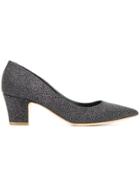 Rupert Sanderson Block Heel Pumps - Black