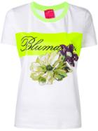 Blumarine Embroidered Flower T-shirt - White
