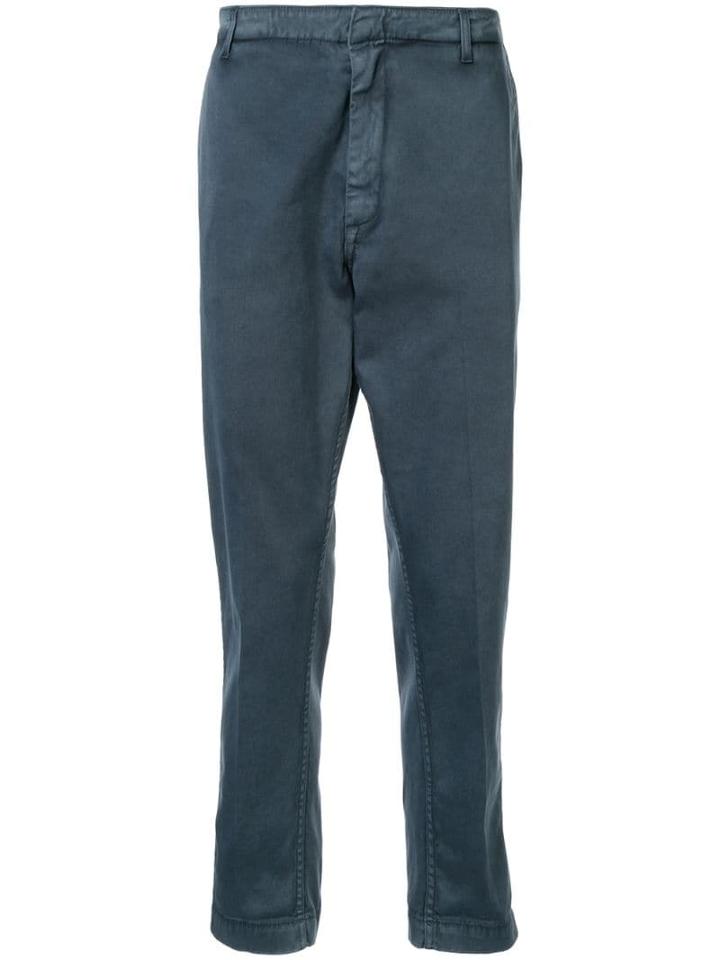 Dondup Dropped-crotch Trousers - Blue