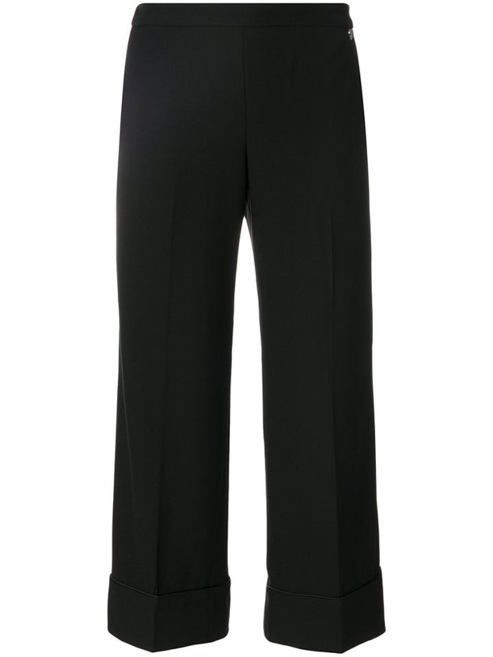 Twin-set High-waisted Pants - Black