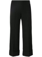 Twin-set High-waisted Pants - Black