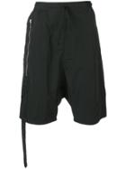 Unravel Project Dropped Crotch Shorts - Black