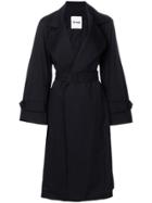 Koché Kimono Style Trench Coat - Black