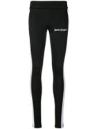 Palm Angels Skinny Fitted Track Trousers - Black