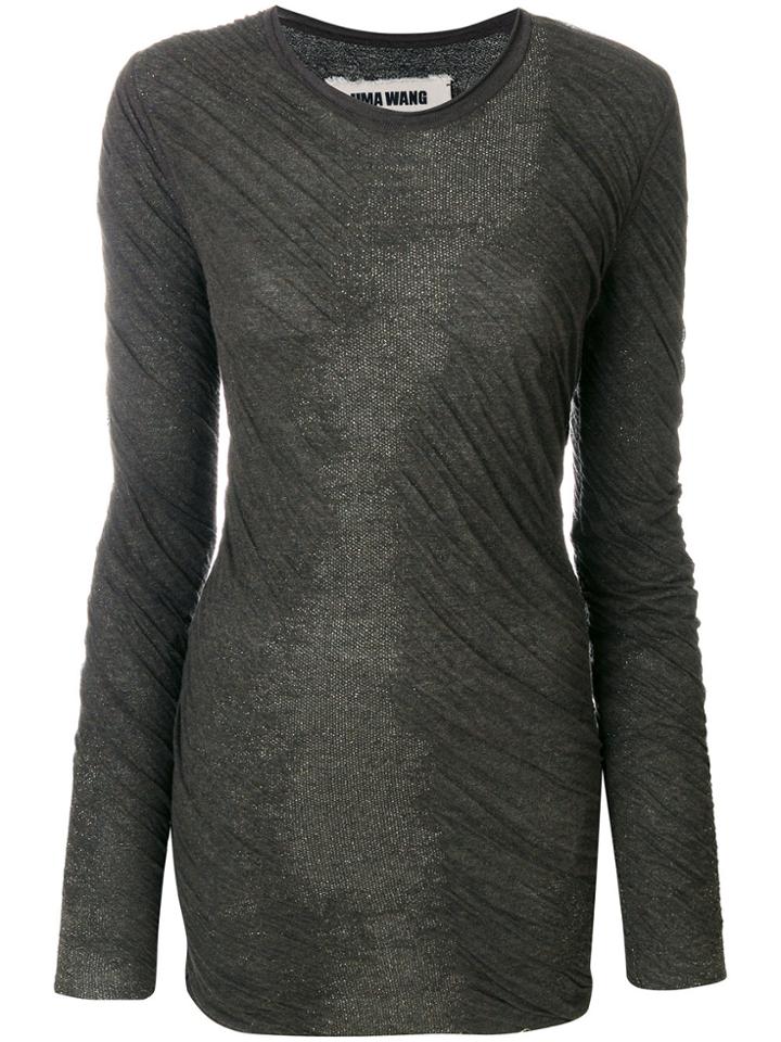 Uma Wang Draped Jumper - Brown