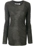 Uma Wang Draped Jumper - Brown