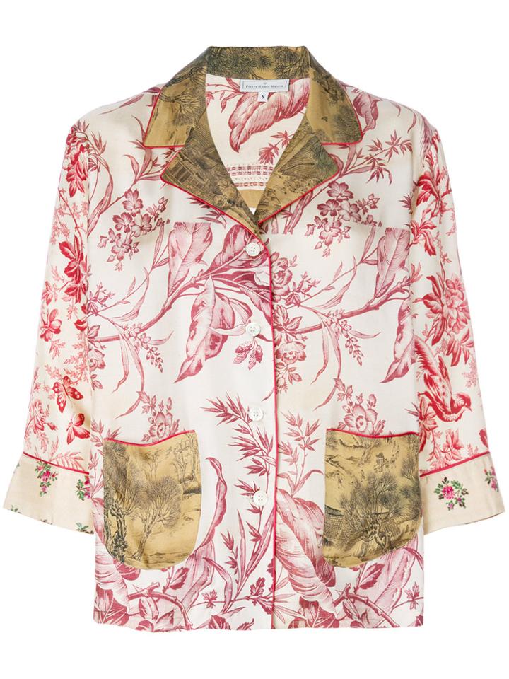 Pierre-louis Mascia Floral Print Blouse - Multicolour