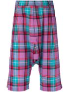 Unconditional Drop-crotch Shorts - Blue