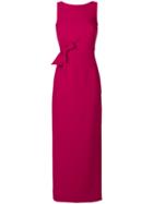 P.a.r.o.s.h. Tie Detail Gown - Pink & Purple
