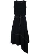 Derek Lam 10 Crosby Sleeveless Dress With Ring Detail - Black