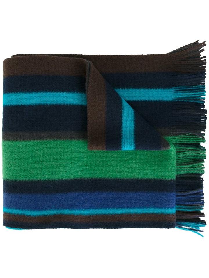 Ps By Paul Smith Striped Scarf