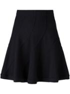 Iro Pleated Short Skirt, Women's, Size: 36, Black, Polyester/spandex/elastane/wool