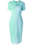 Roksanda 'arley' Dress, Women's, Size: 8, Blue, Polyester/cotton/viscose/polyamide