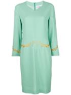 Gianfranco Ferré Pre-owned Embroidered Dress - Green