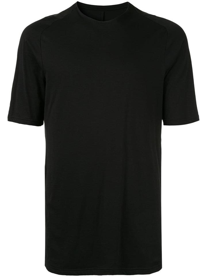 Devoa Plain T-shirt - Black