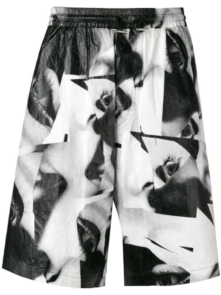 Dsquared2 Eye Print Shorts - Black