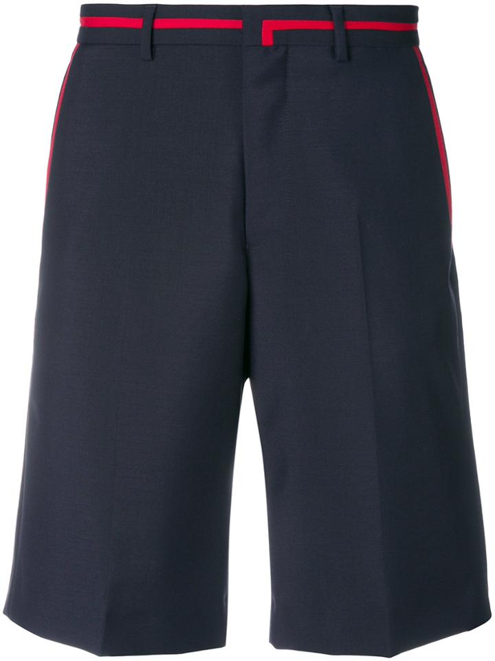 Givenchy Side Stripe Shorts - Blue