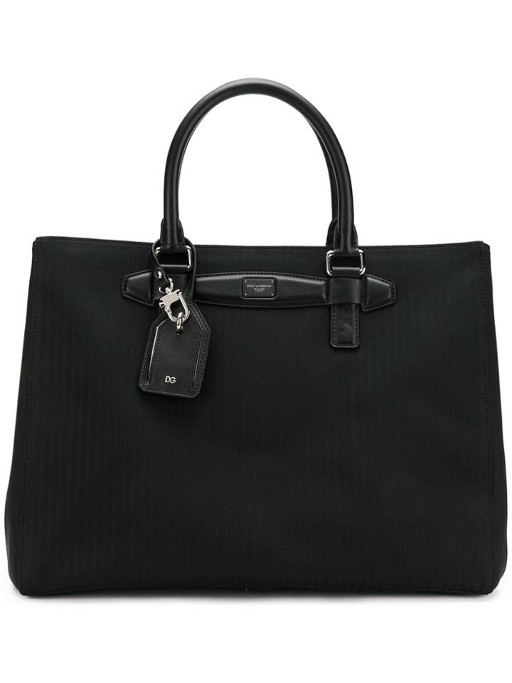 Dolce & Gabbana Top Handles Tote Bag - Black
