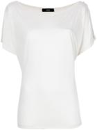 Diesel Boat Neck T-shirt - White