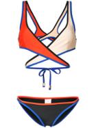 P.e Nation Tubo Dis Bikini, Women's, Size: 12, Polyamide/spandex/elastane