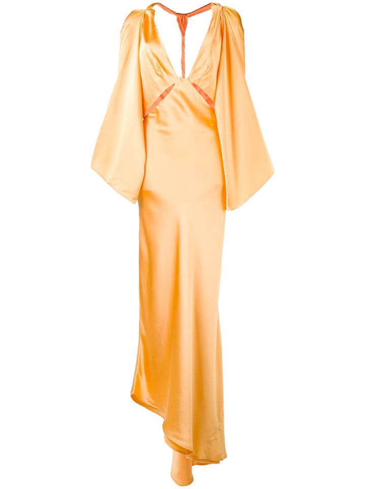 Cult Gaia Lana Handkerchief Gown - Yellow & Orange