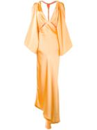 Cult Gaia Lana Handkerchief Gown - Yellow & Orange