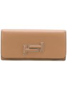 Tod's Double T Wallet - Nude & Neutrals