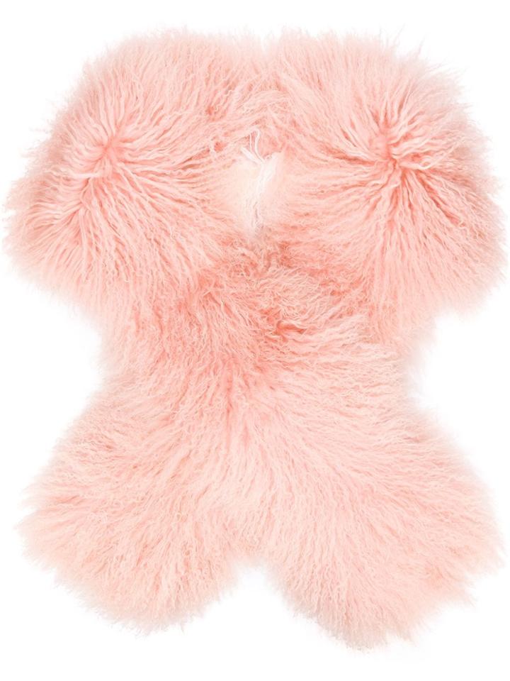 Fendi Pre-owned 2015 Mongolia Stole - Pink