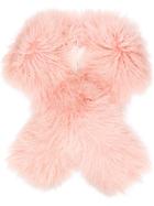 Fendi Pre-owned 2015 Mongolia Stole - Pink