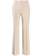 See By Chloé Striped Trousers - Neutrals