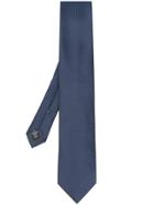 Ermenegildo Zegna Micro Checked Tie - Blue