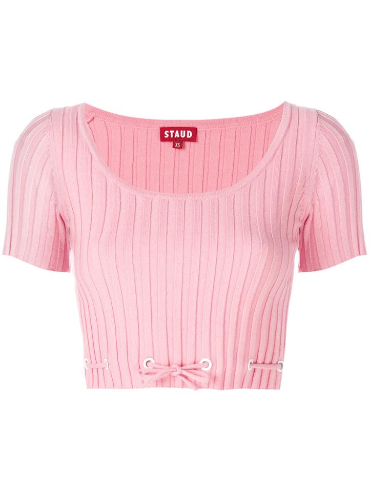 Staud Honeybee Top - Pink & Purple