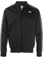Kappa Printed Logo Bomber Jacket - Black