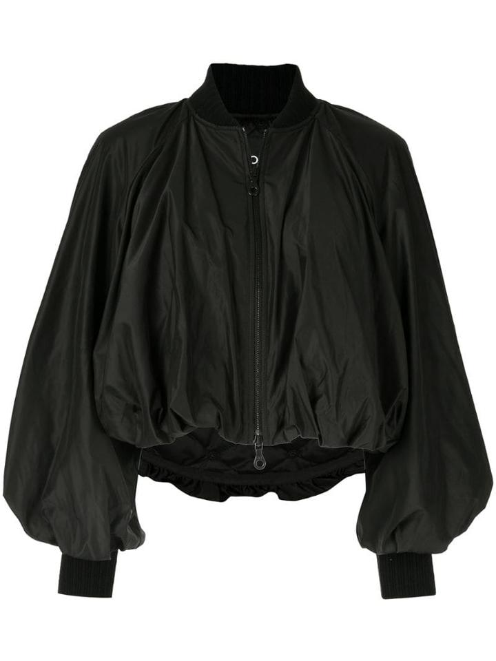 Goen.j Balloon Bomber Jacket - Black