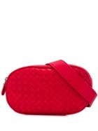 Bottega Veneta Oval Belt Bag - Red
