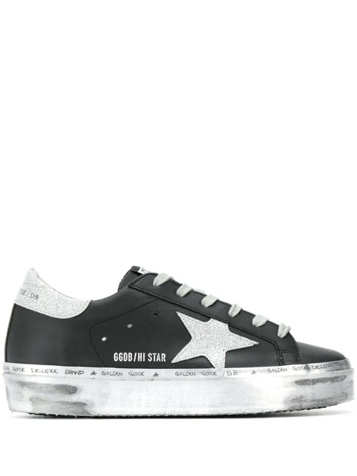 Golden Goose Hi Star Sneakers - Black