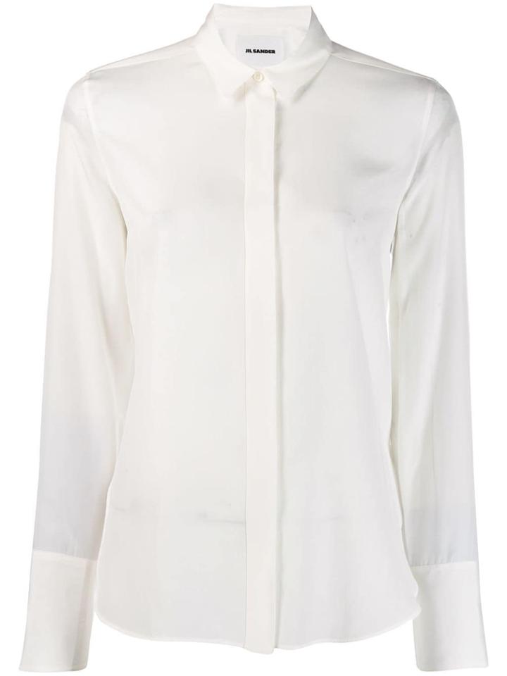 Jil Sander Francesca Button Up Shirt - Neutrals