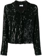 P.a.r.o.s.h. Goody Sequined Shirt Jacket - Black