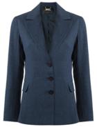 Tufi Duek Three Button Blazer - Blue