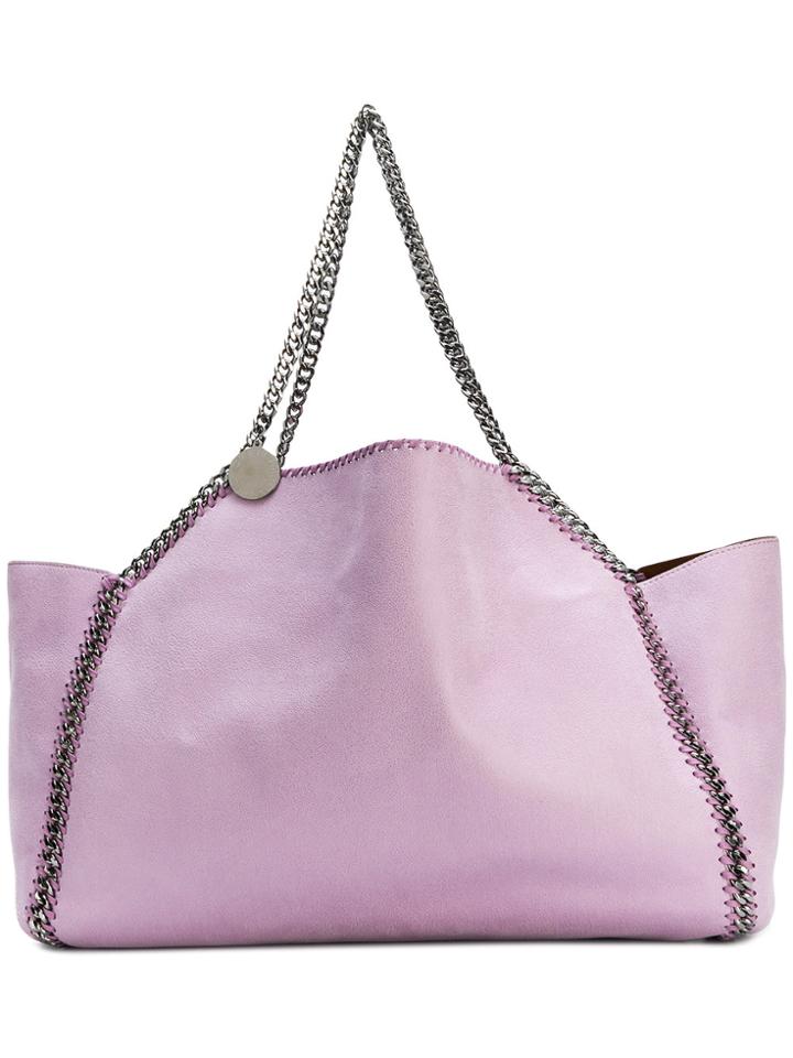 Stella Mccartney Large Falabella Tote - Pink & Purple