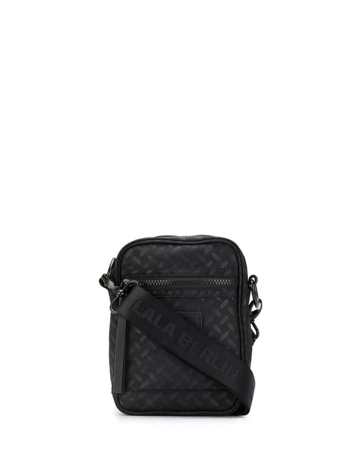 Lala Berlin Printed Canvas Shoulder Bag - Black