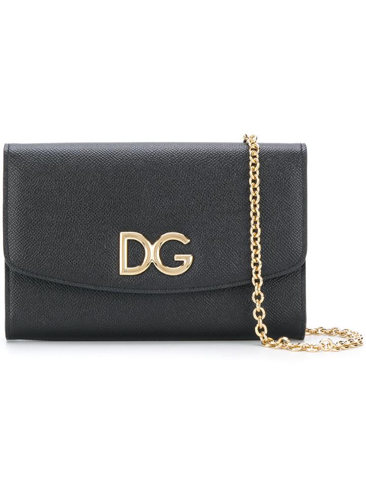 Dolce & Gabbana Wallet On A Chain - Black