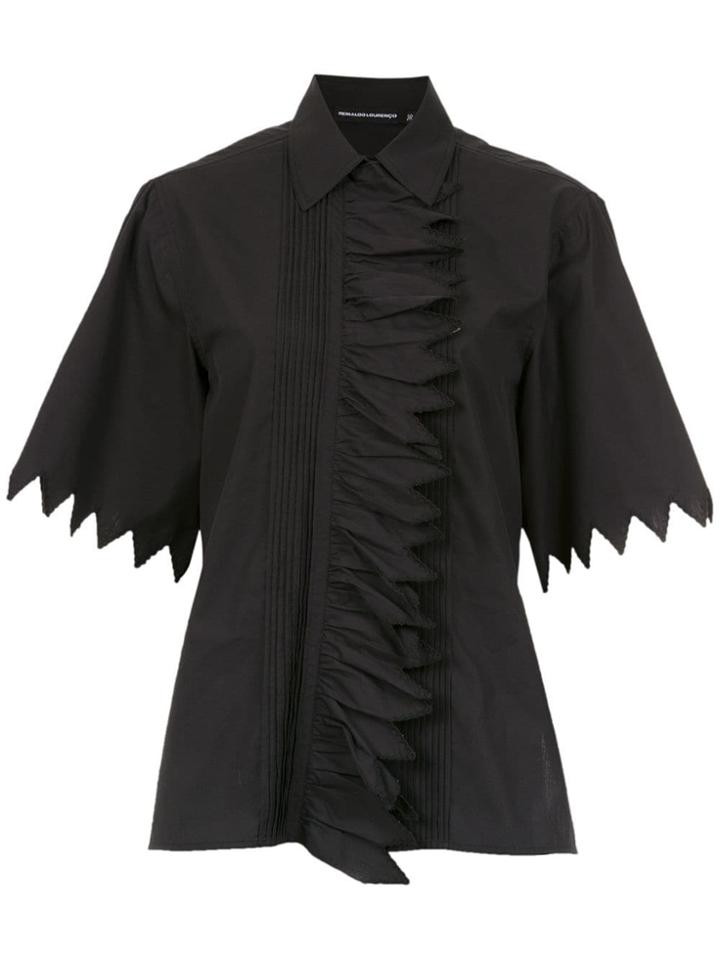 Reinaldo Lourenço Asymmetrical Shirt - Black