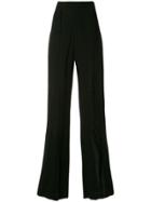 Ann Demeulemeester Tailored Slit Trousers - Black