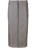 Murmur Overlay Skirt - Grey