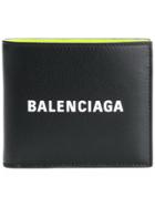 Balenciaga Everyday Logo Wallet - Black